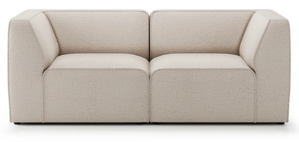 HYDRA SOFA 2 – celý čelný pohľad na dvojdielnu pohovku s podrúčkami.