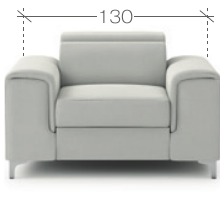 MONZA – diel 75BL + BP recliner