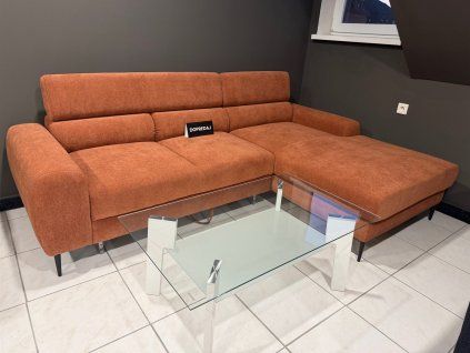 Oranžová rohová sedacia súprava COMFORT MINI v predajni NOVA nábytok