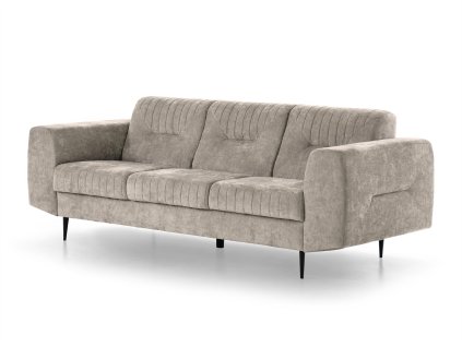 Pohovka VICENZA 3 SOFA 233 × 94 cm v béžovej látke Nazar 225.03