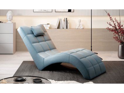 Relaxačné kreslo KELLY v interiéri, moderné ležadlové kreslo