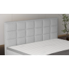 Boxspring posteľ LOFTY, detail prešívaného čela a čalúnenia.