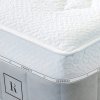 Matrac DIAMOND STRETCH, detail rohu, sivého boku a lemu s logom FERRETI.