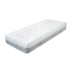 Matrac DIAMOND STRETCH, celkový pohľad na biely prešívaný povrch a sivé boky.