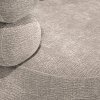 Detail zaoblených podrúčok kresla CREMA v látke Dress Me 15