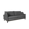 Pohovka BELLAGIO 2 SOFA 218 × 94 cm v sivej látke Kronos 22