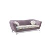 Pohovka do obývačky VERANO 3 SOFA so zaobleným operadlom