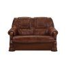 Luxusná kožená pohovka COSTA sofa 2, čelný pohľad, viktoriánsky dizajn
