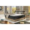 Boxspring posteľ LISA - masívne drevo - v interiéri spálne - celkový pohľad