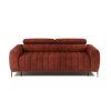 Rozkladacia pohovka GUSTO SOFA, čelný pohľad, dekoratívne prešívanie