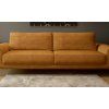 Hnedá rozkladacia pohovka DORZA Sofa, čelný pohľad na sedenie