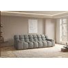 Rozkladacia sedacia súprava ZEN sofa svetlosivá, pohľad v interiéri pri okne s nízkym sedením a modulovým členením.