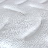 Matrac COLLAGEN LUXURY, detail povrchu poťahu s plastickým vzorom a štruktúrou látky, záber zblízka.